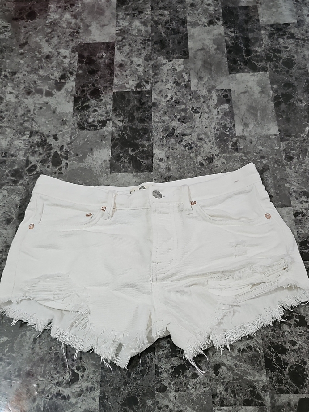 We The Free Free People Denim Jean Shorts